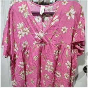 Cr'epas Women's Plus Size Blouse 1X/16